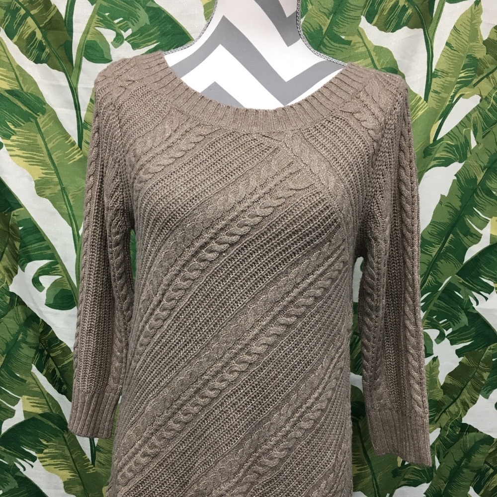 New York & Company Cable Knit Sweater